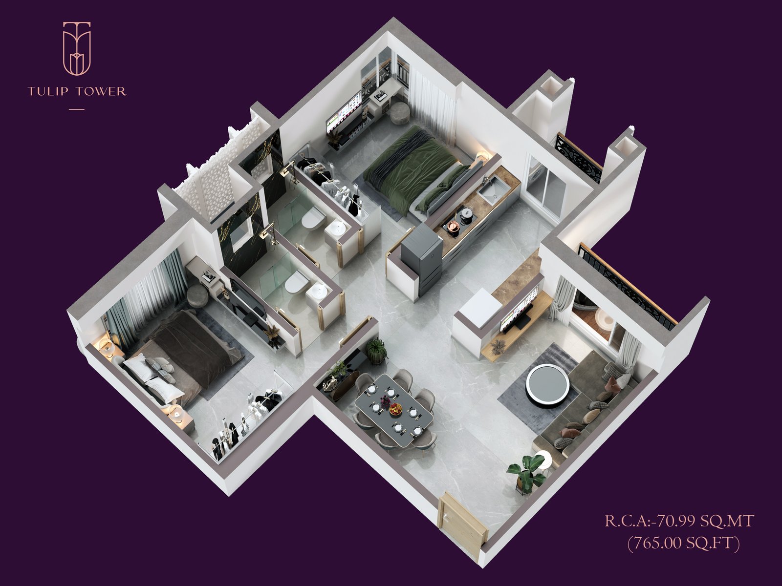 Chandraneel Isometric Layout 1