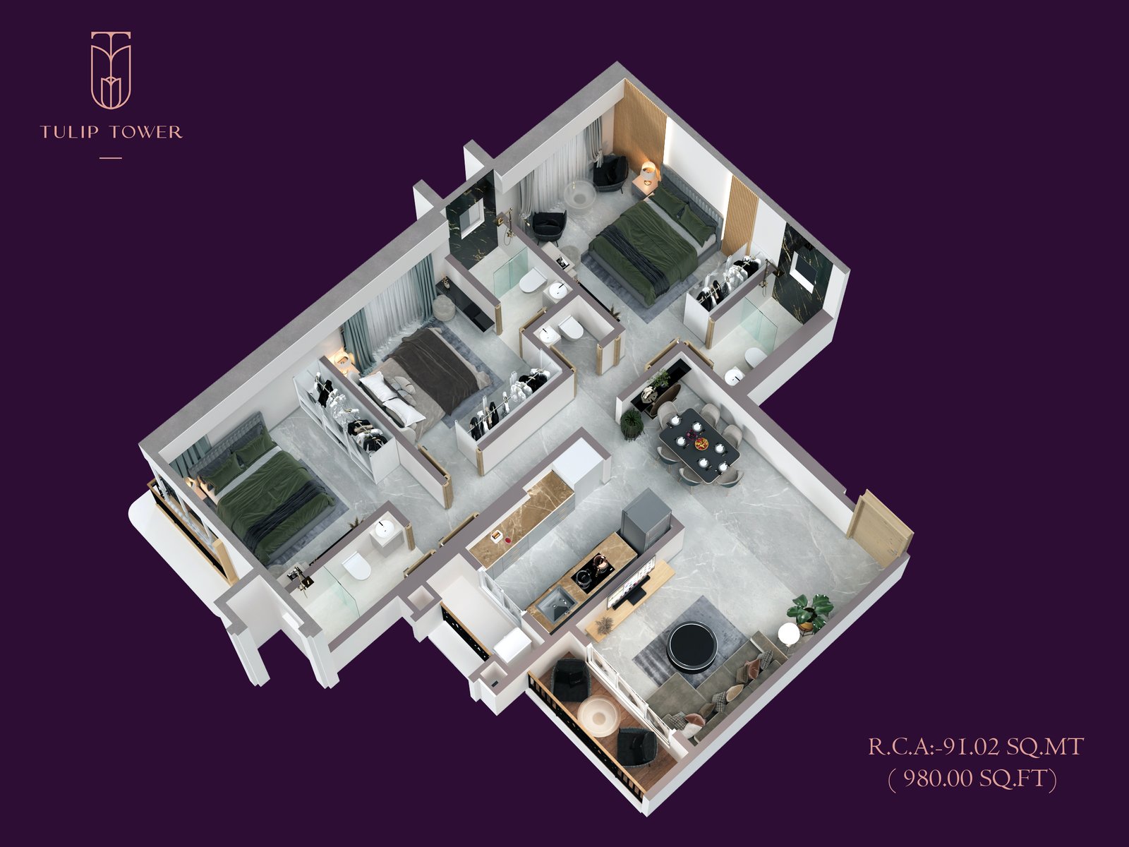Chandraneel Isometric Layout 2